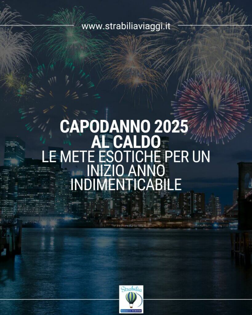 capodanno 2025 al caldo